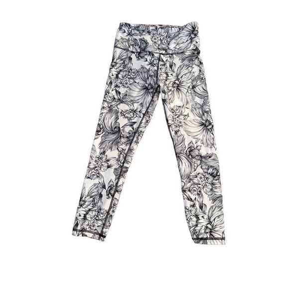 Balance Collection Floral Print Workout Leggings - Picture 1 of 4